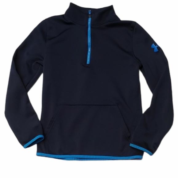 🏁UNDER ARMOUR Gear Jacket,Size YLG - Picture 1 of 8